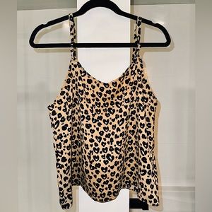Wishlist Apparel Leopard Tank Top Size Small